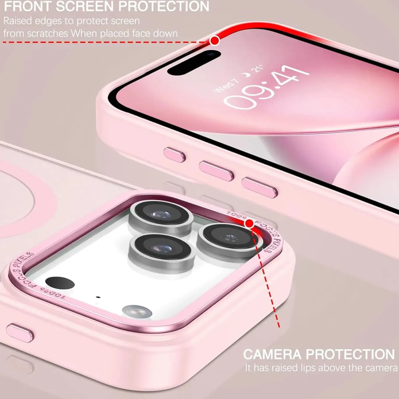 iPhone Air - MagSafe Hülle mit Kameraschutz