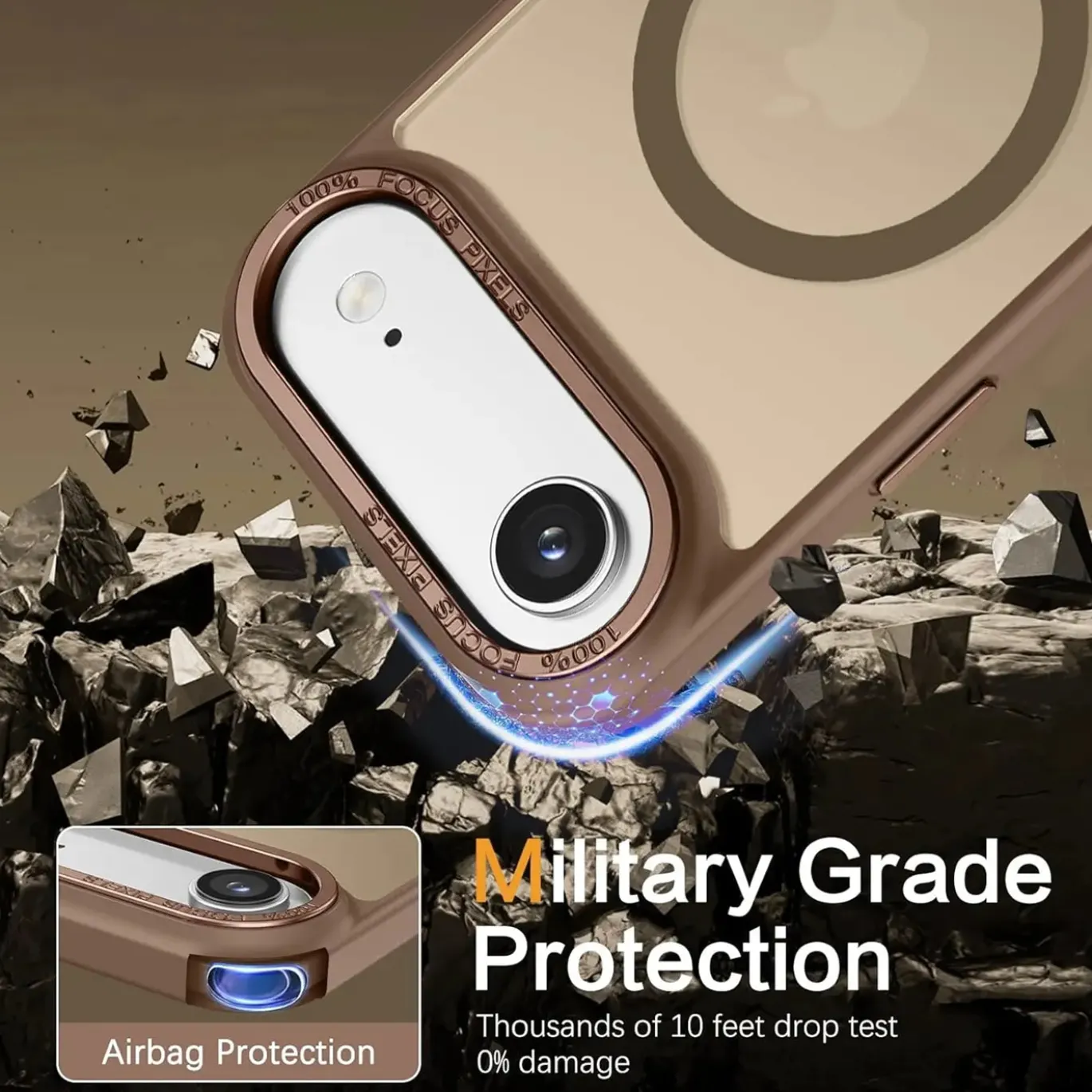 iPhone Air - MagSafe Hülle mit Kameraschutz
