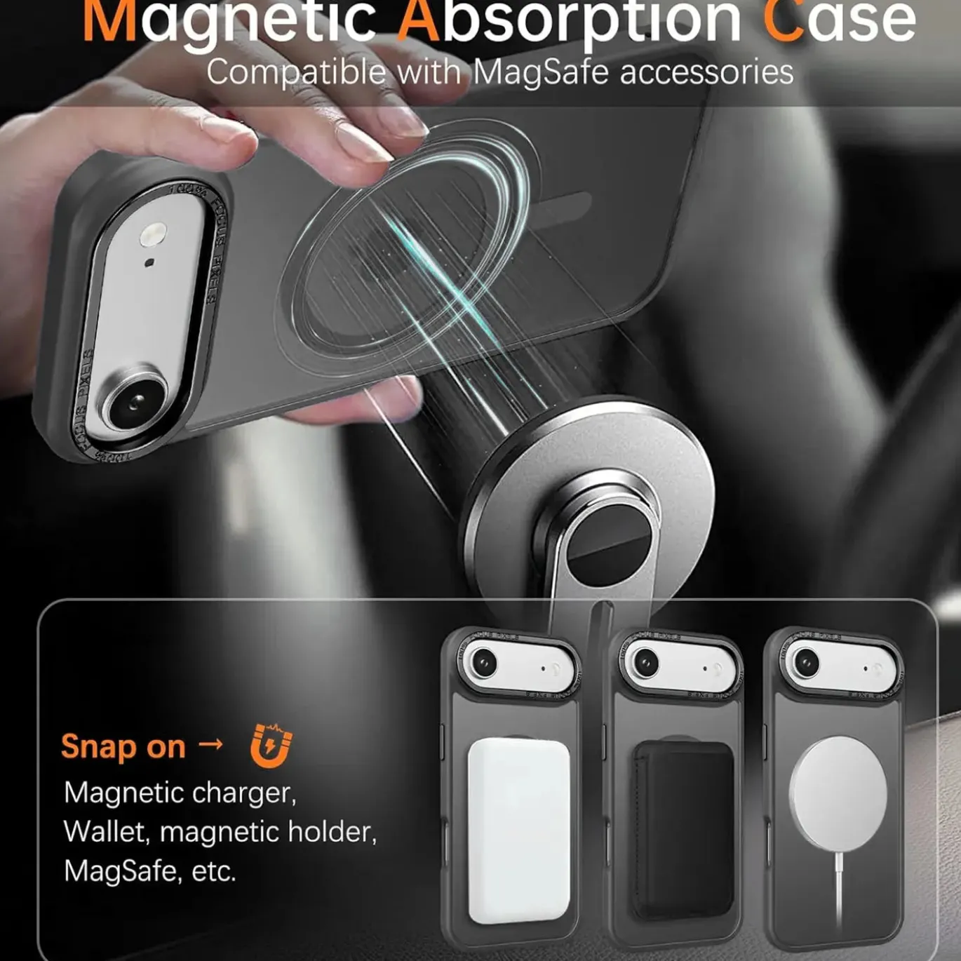 iPhone Air - MagSafe Hülle mit Kameraschutz