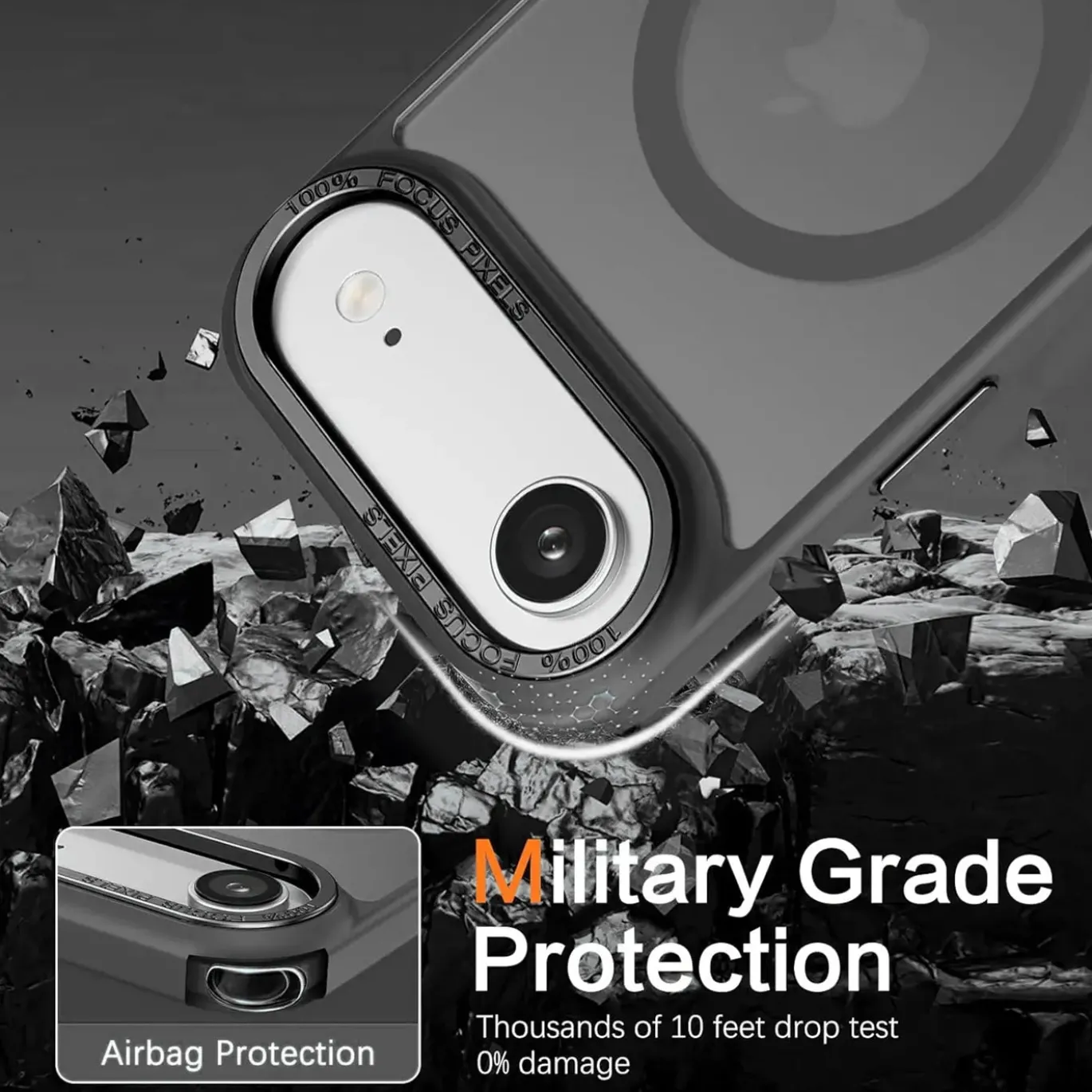 iPhone Air - MagSafe Hülle mit Kameraschutz