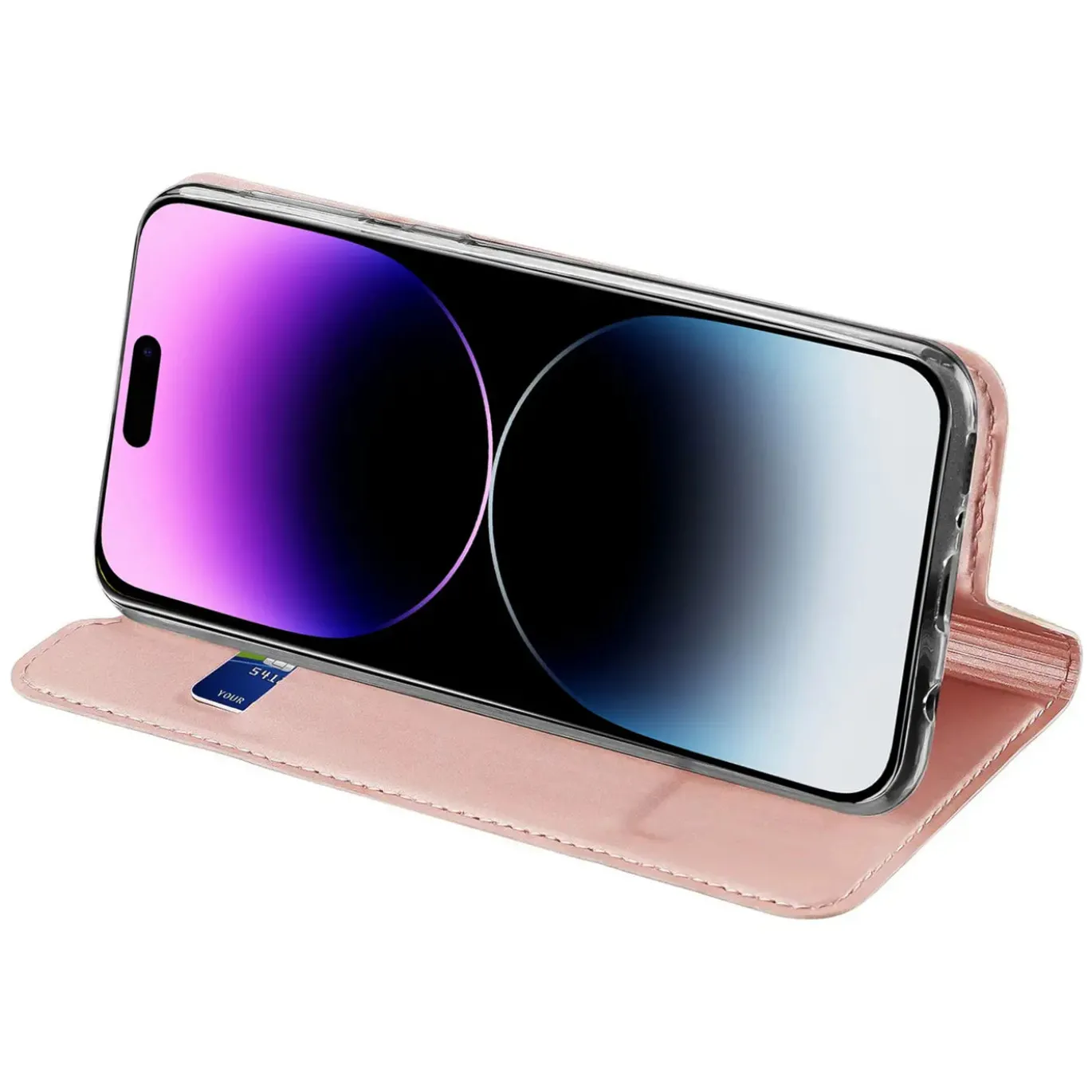 iPhone 16e - Booklet Case mit Magnetverschluss