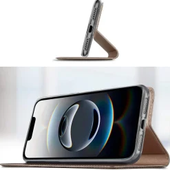 iPhone 16e - Booklet Case mit Magnetverschluss