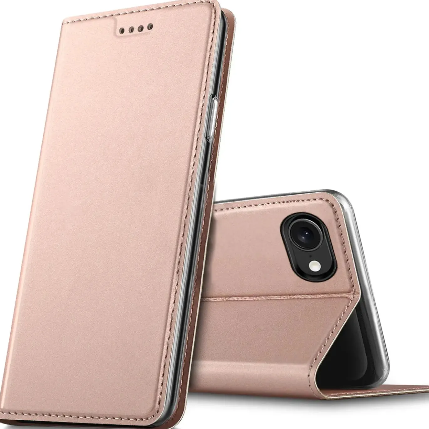 iPhone 16e - Booklet Case mit Magnetverschluss