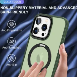 iPhone 16e - Farbige MagSafe Hülle mit Ring