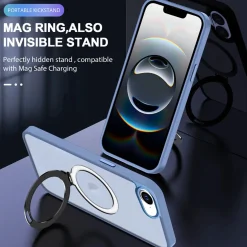 iPhone 16e - Farbige MagSafe Hülle mit Ring