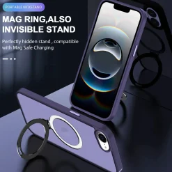 iPhone 16e - Farbige MagSafe Hülle mit Ring