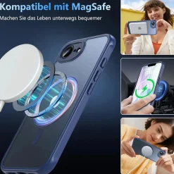 iPhone 16e - Farbige MagSafe Hülle mit Kameraschutz