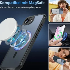 iPhone 16e - Farbige MagSafe Hülle mit Kameraschutz