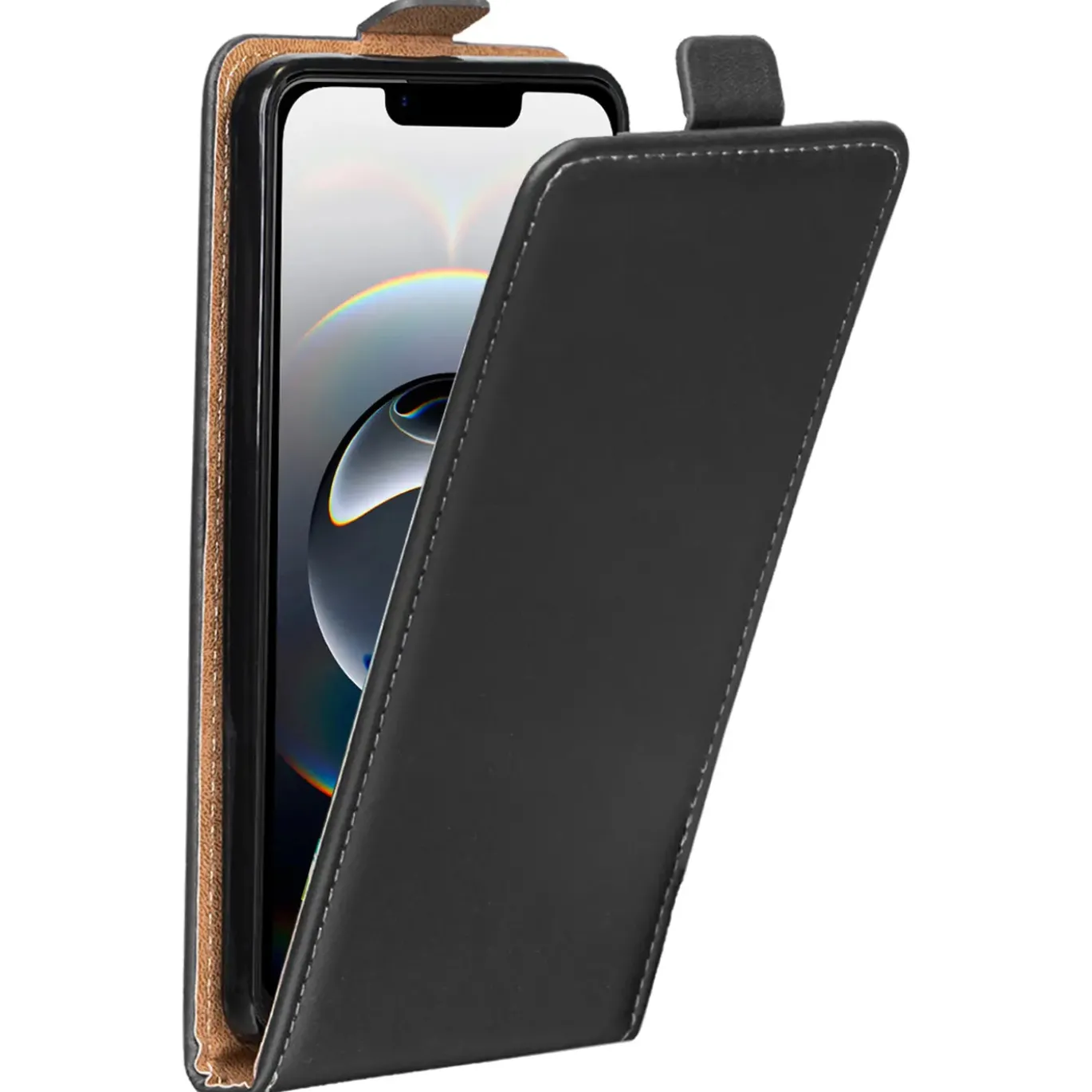iPhone 16e - Flip Hülle, horizontal klappbar