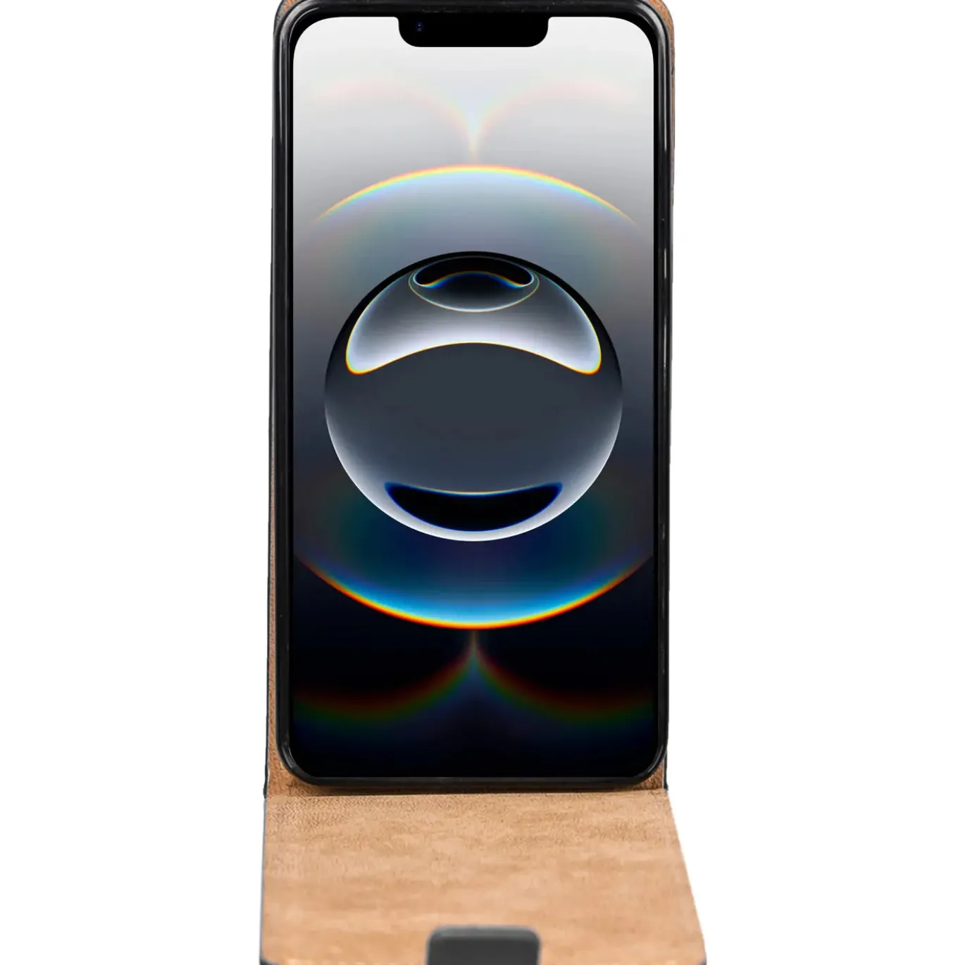 iPhone 16e - Flip Hülle, horizontal klappbar