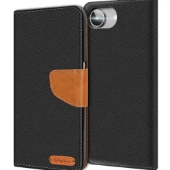 iPhone 16e - Jeanslook Klapphülle mit Kartenfach