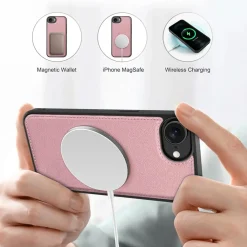 iPhone 16e - Klapphülle mit Kartenfächern & MagSafe-Kompatibilität