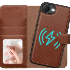 iPhone 16e - Klapphülle mit Kartenfächern & MagSafe-Kompatibilität