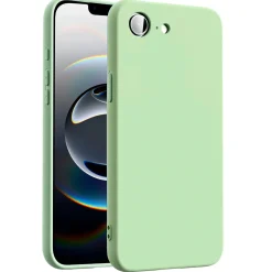 iPhone 16e - Silikon Case mit Mikrofaser-Innenseite