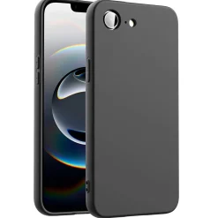 iPhone 16e - Silikon Case mit Mikrofaser-Innenseite
