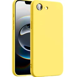 iPhone 16e - Silikon Case mit Mikrofaser-Innenseite