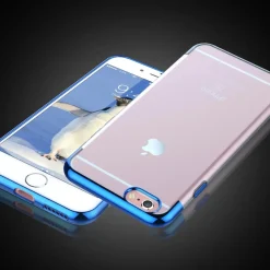 iPhone 6s Plus / 6 Plus - Transparente Hülle mit Akzenten