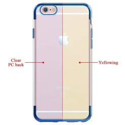 iPhone 6s Plus / 6 Plus - Transparente Hülle mit Akzenten