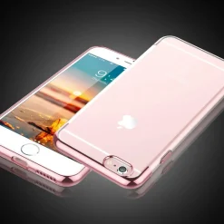 iPhone 6s Plus / 6 Plus - Transparente Hülle mit Akzenten