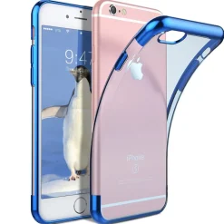 iPhone 6s Plus / 6 Plus - Transparente Hülle mit Akzenten