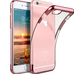 iPhone 6s Plus / 6 Plus - Transparente Hülle mit Akzenten