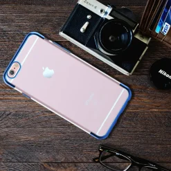 iPhone 6s Plus / 6 Plus - Transparente Hülle mit Akzenten