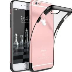 iPhone 6s Plus / 6 Plus - Transparente Hülle mit Akzenten