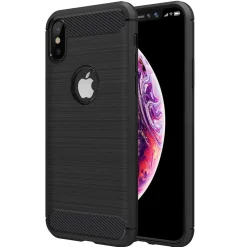 iPhone X / XS - Carbon Case Hülle, stoßfest