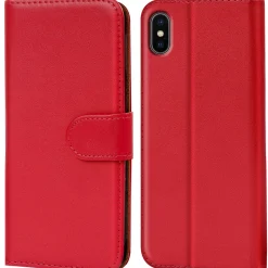 iPhone X / XS - Klapphülle mit Kartenfächern
