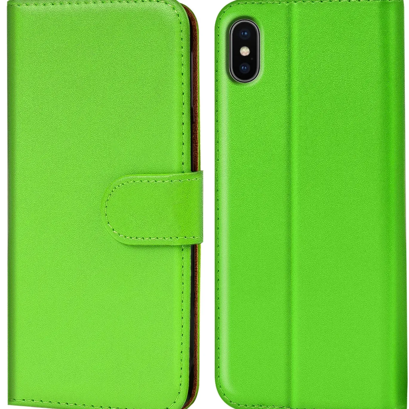 iPhone X / XS - Klapphülle mit Kartenfächern