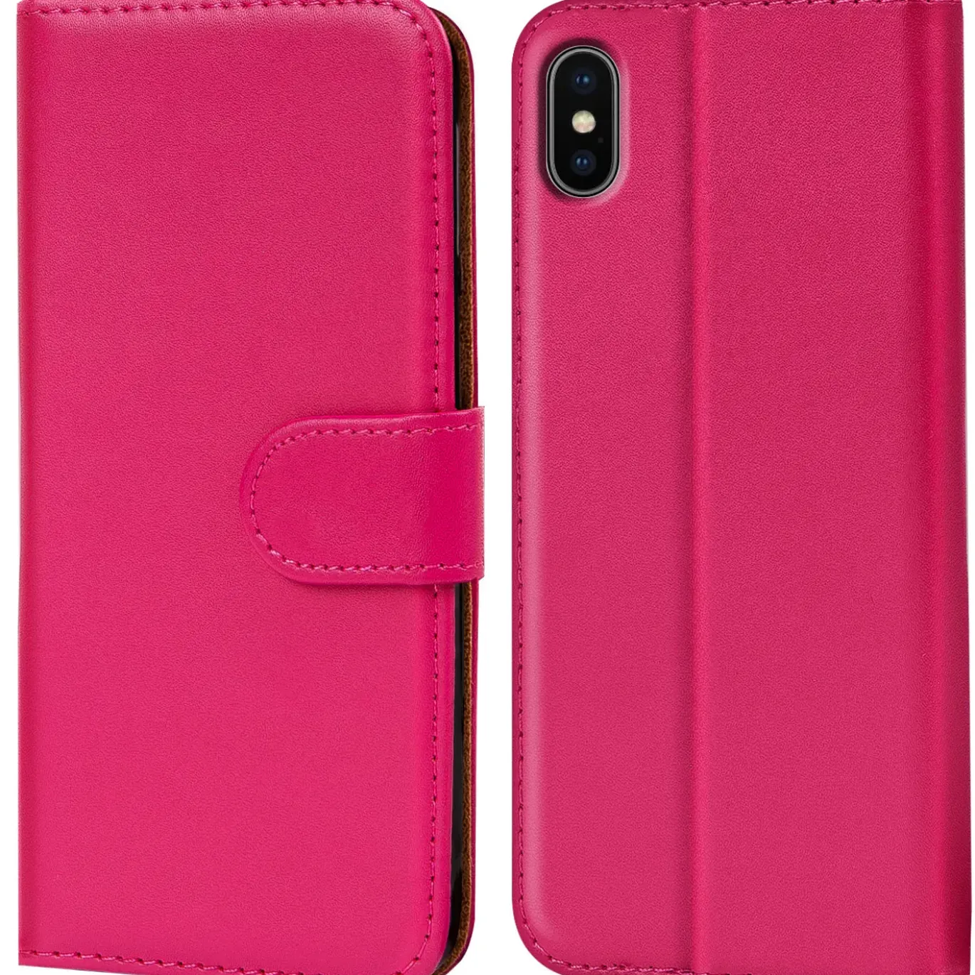 iPhone X / XS - Klapphülle mit Kartenfächern