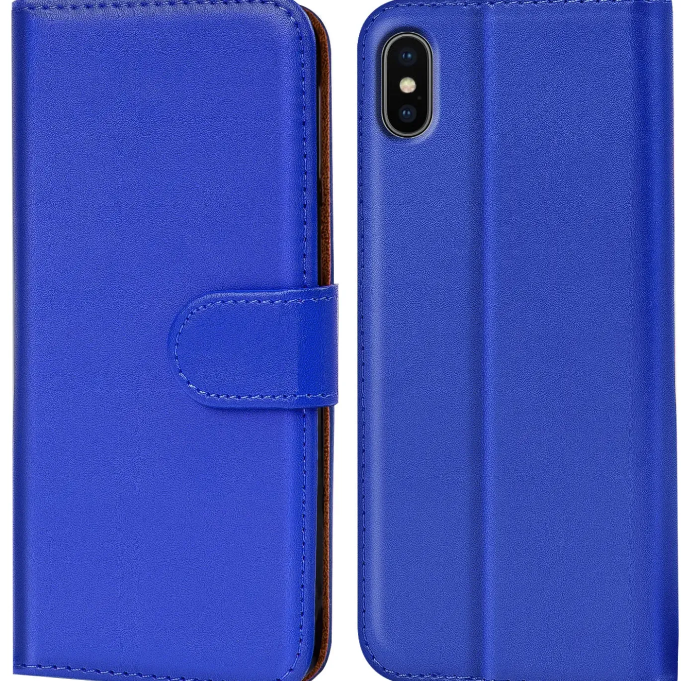 iPhone X / XS - Klapphülle mit Kartenfächern