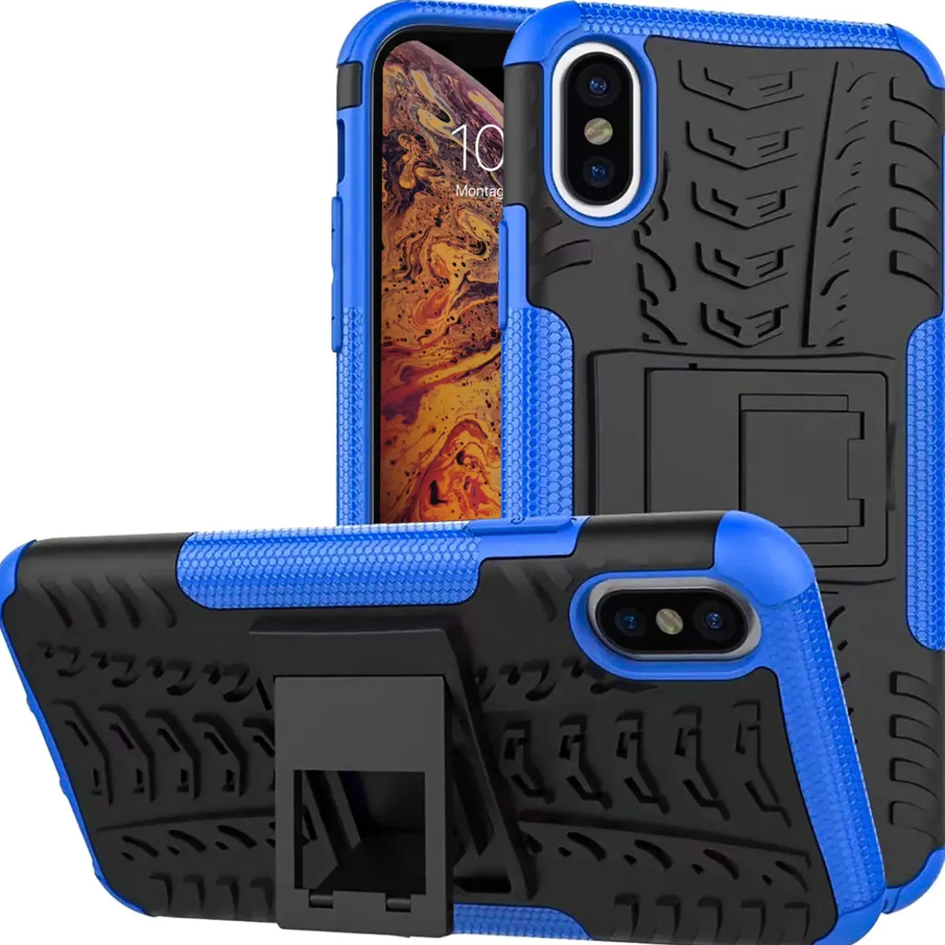 iPhone X / XS - Outdoor Hülle 2-teiliges Schutzcase