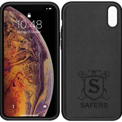 iPhone X / XS - Silikon Case mit Mikrofaser-Innenseite