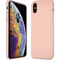 iPhone X / XS - Silikon Case mit Mikrofaser-Innenseite