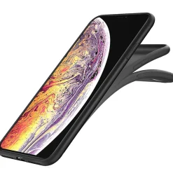 iPhone X / XS - Slim Silikon Backcover Schwarz