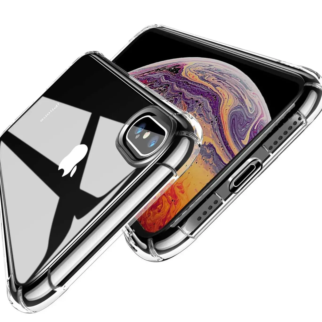 iPhone X / XS - Stoßfestes Clear Case