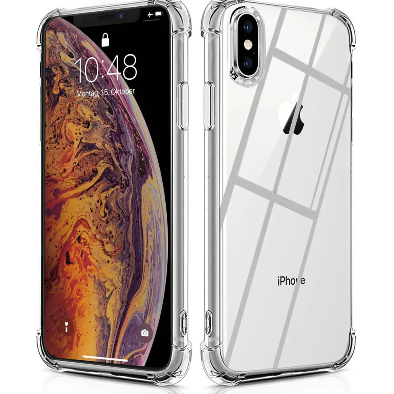 iPhone X / XS - Stoßfestes Clear Case