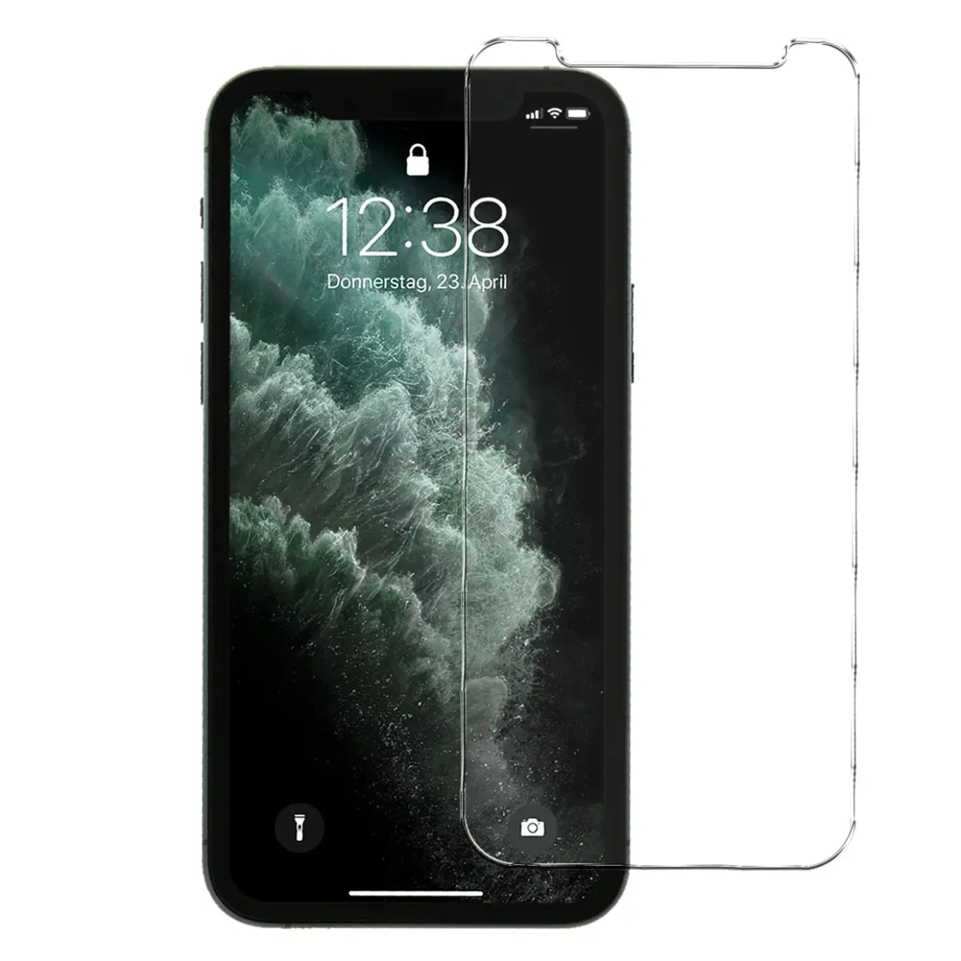 iPhone XR / 11 - 2x 9H Panzer Glasfolie, Displayfolie