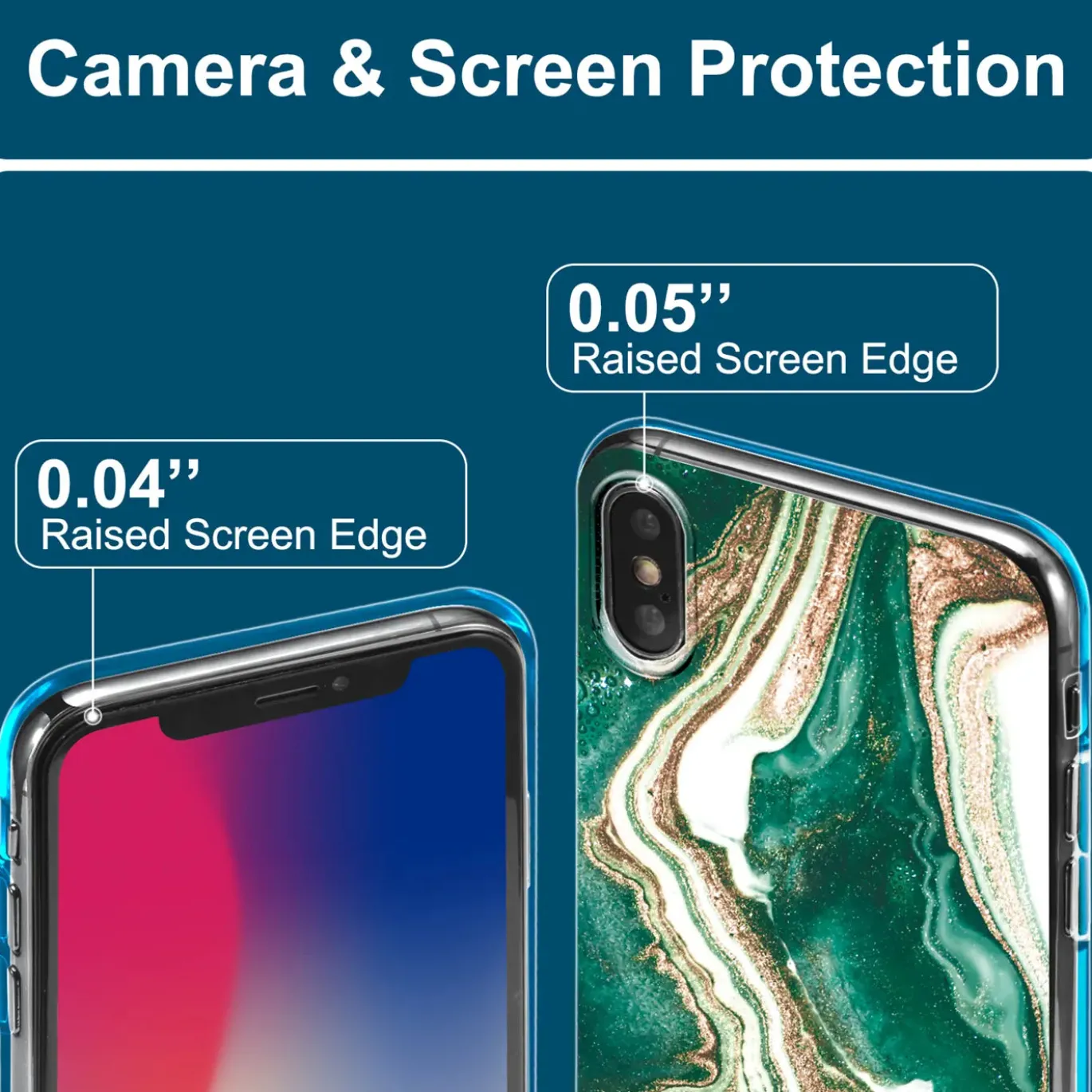 iPhone XR - Marmor & Sand Design Hülle