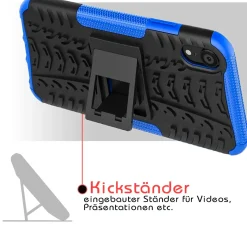 iPhone XR - Outdoor Hülle 2-teiliges Schutzcase