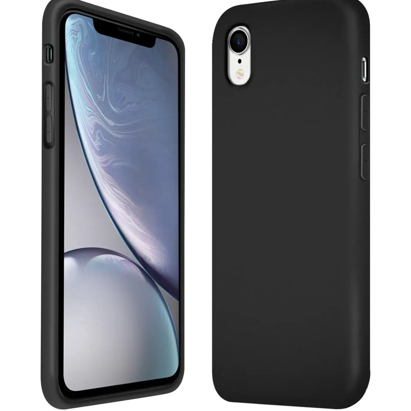 iPhone XR - Silikon Case mit Mikrofaser-Innenseite