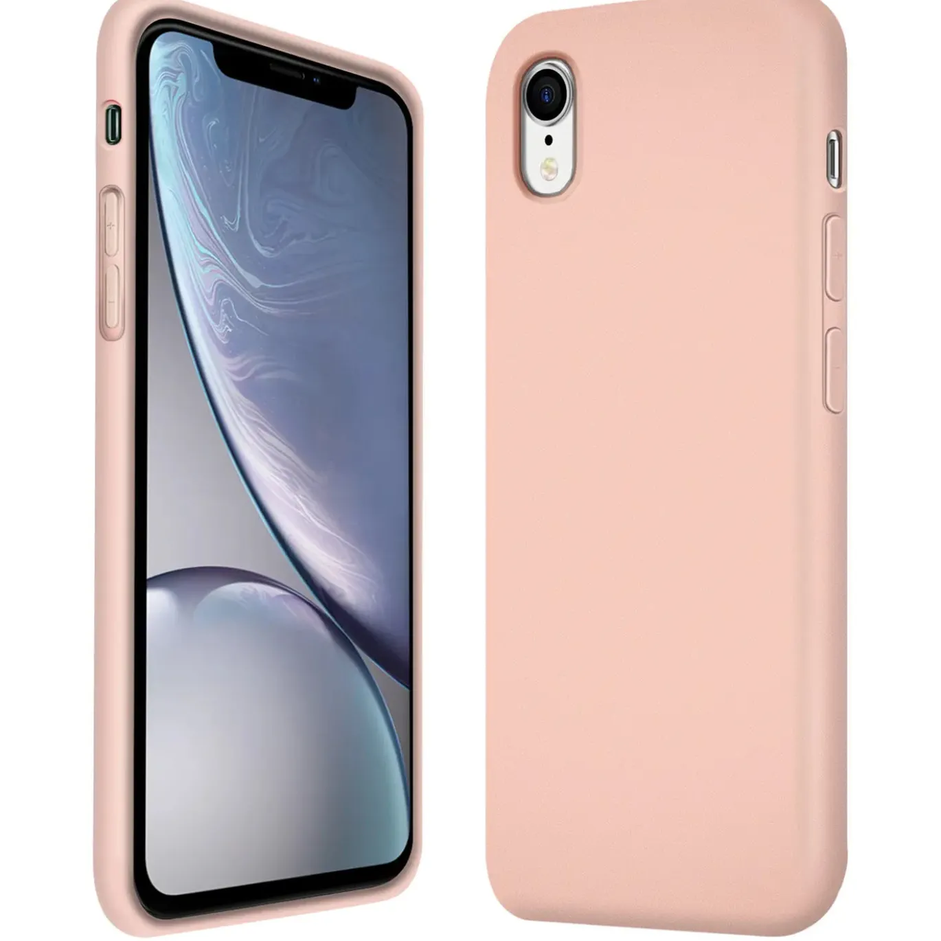 iPhone XR - Silikon Case mit Mikrofaser-Innenseite