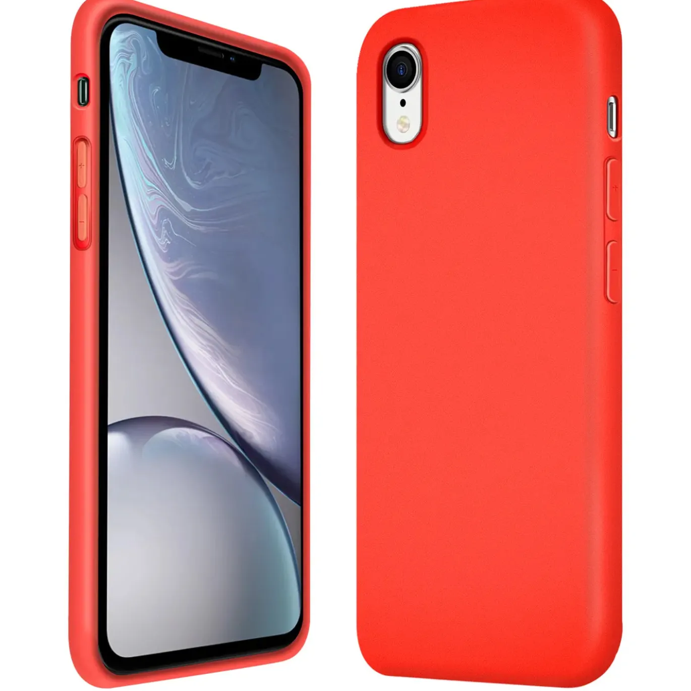 iPhone XR - Silikon Case mit Mikrofaser-Innenseite