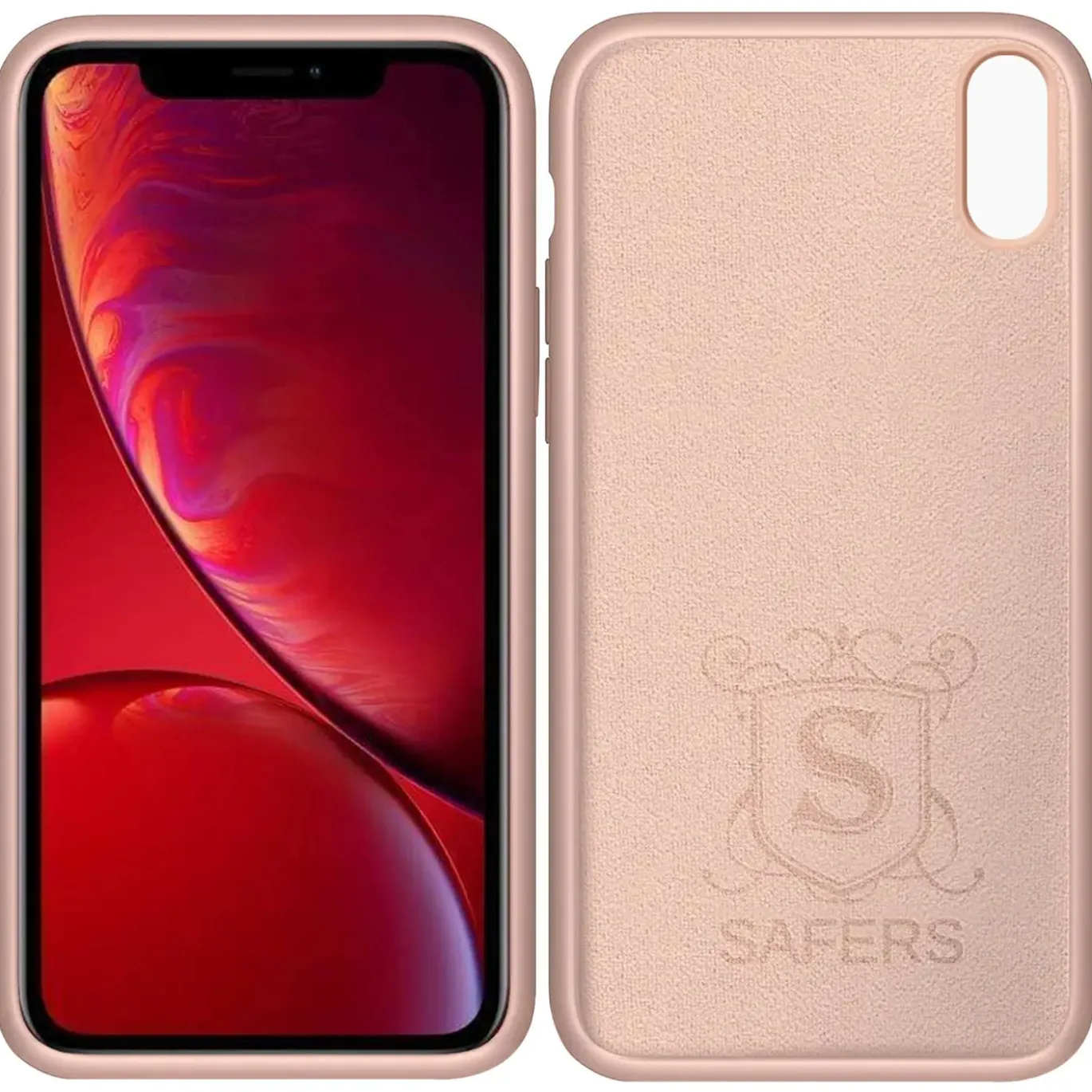 iPhone XR - Silikon Case mit Mikrofaser-Innenseite