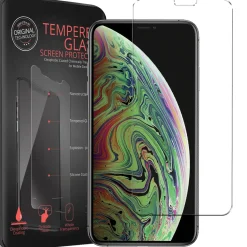 iPhone Xs Max / 11 Pro Max - 2x 9H Panzer Glasfolie, Displayfolie