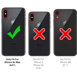 iPhone Xs Max - 9H Displayschutzfolie 2x Display & Kamera