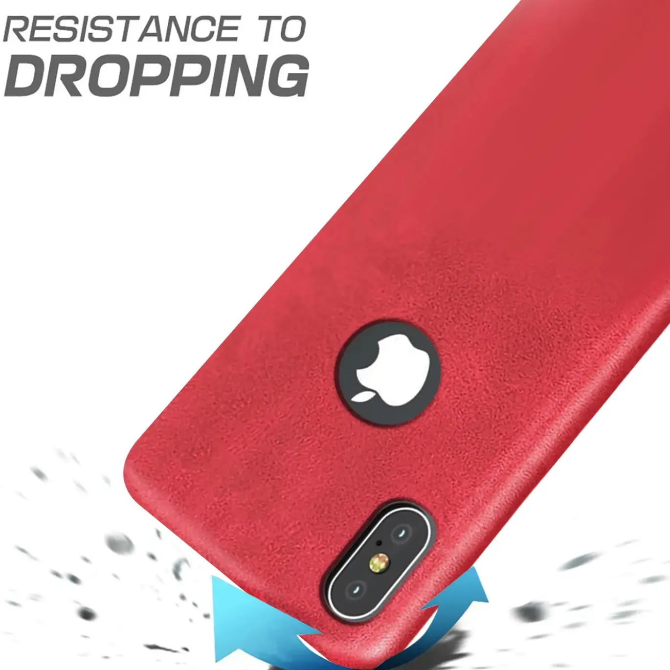 iPhone Xs Max - PU Hartschale Handyhülle