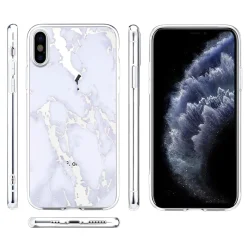 iPhone Xs Max - TPU Case mit Motivdruck
