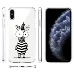 iPhone Xs Max - TPU Case mit Motivdruck